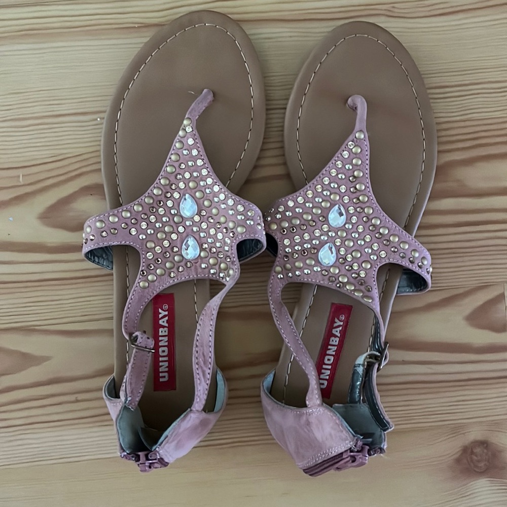 Union bay pink diamond sandals